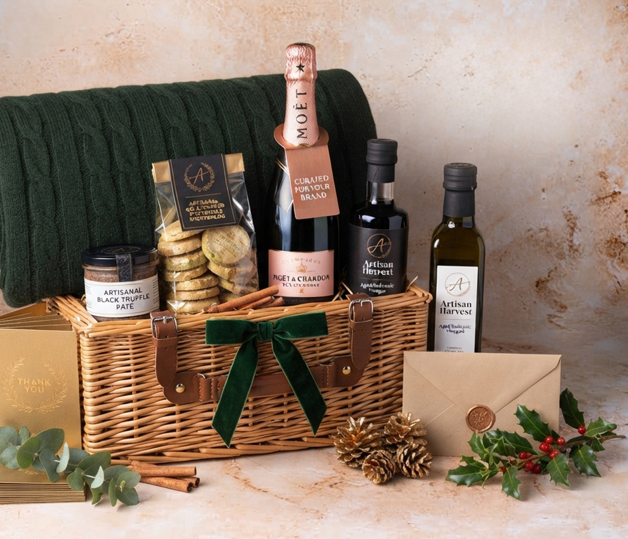 Bespoke branded Christmas hamper